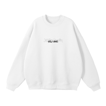 Yuta Graffiti Streetwear Sweatshirt White - AY-Line Anime