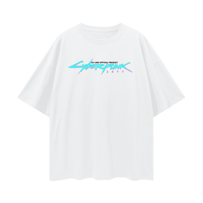 Lucy Cyberpunk Streetwear Shirt White - AY-Line Anime