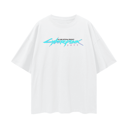 Lucy Cyberpunk Streetwear Shirt White - AY-Line Anime