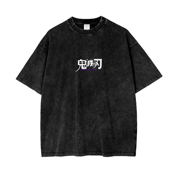 Kokushibo Streetwear Shirt Washed - AY-Line Anime