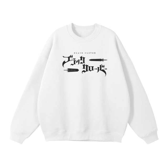 Asta Graffiti Streetwear Sweatshirt White - AY-Line Anime