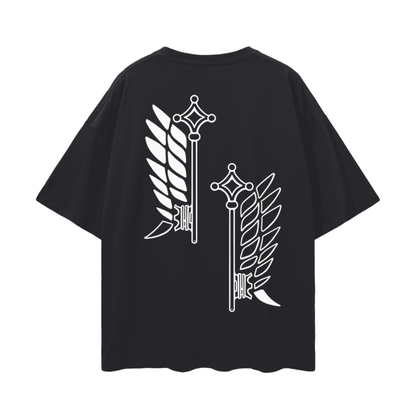 Survey Corps Streetwear Shirt Black - AY-Line Anime