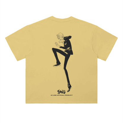 Sanji Neon Streetwear Shirt Yellow - AY-Line Anime