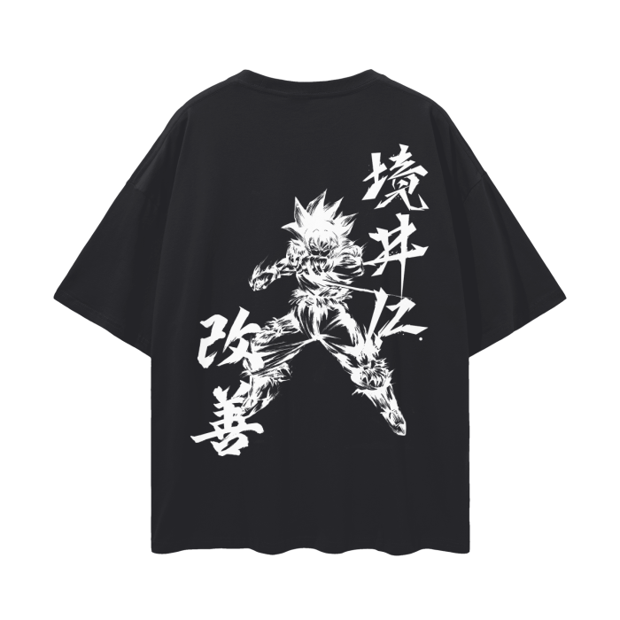 Goku Graffiti Streetwear Shirt Black - AY-Line Anime