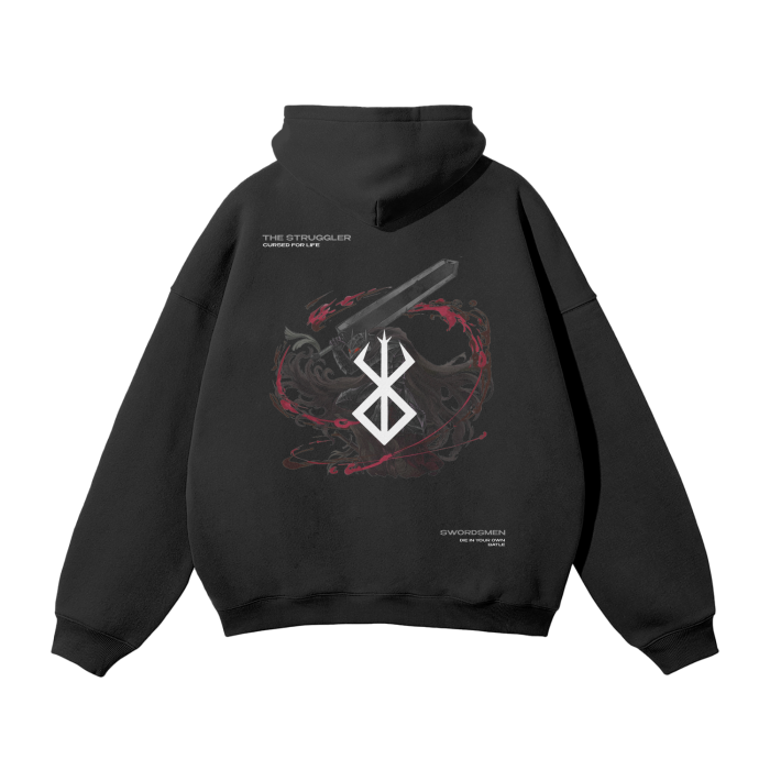 Swordsman Streetwear Hoodie - AY-Line Anime