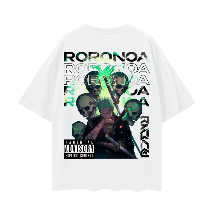 Zoro classic Streetwear Shirt White - AY-Line Anime