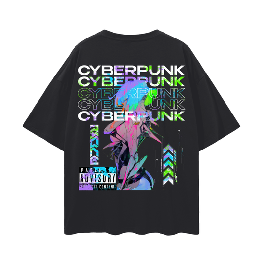 Lucy Cyberpunk Streetwear Shirt Black - AY-Line Anime