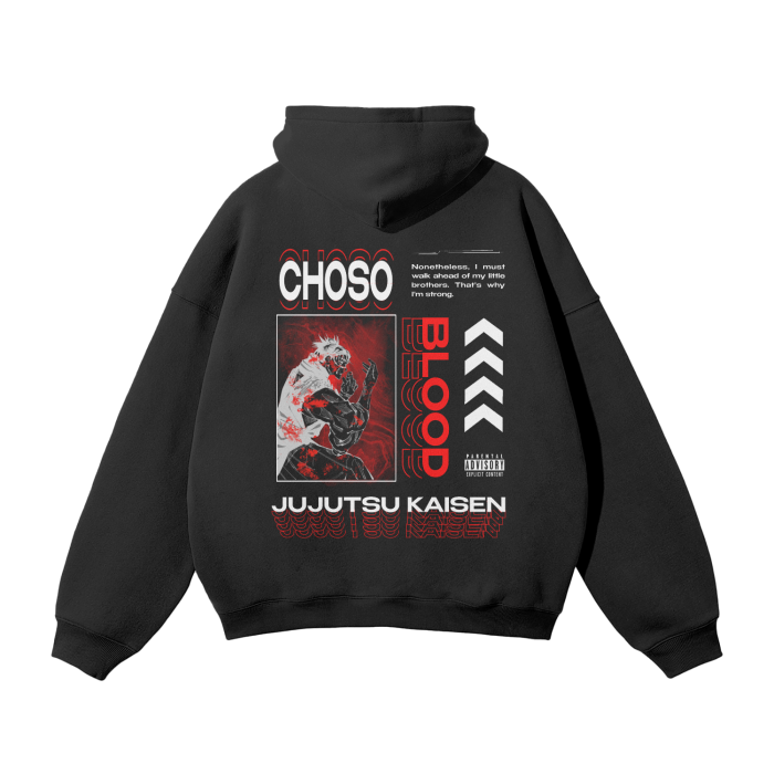 Choso Streetwear Hoodie - AY-Line Anime