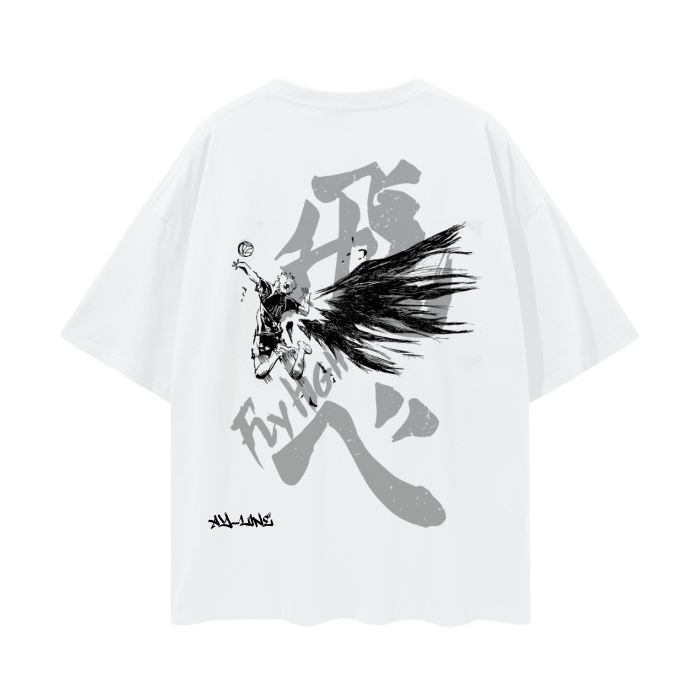 Haikyu Streetwear Shirt White - AY-Line Anime