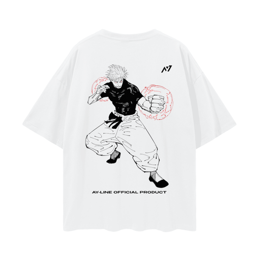 The Strongest Streetwear Shirt White - AY-Line Anime