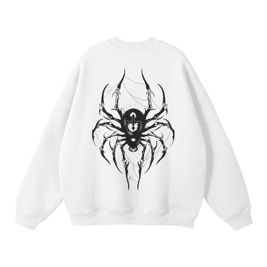 Chrollo Spider Streetwear Sweatshirt White - AY-Line Anime