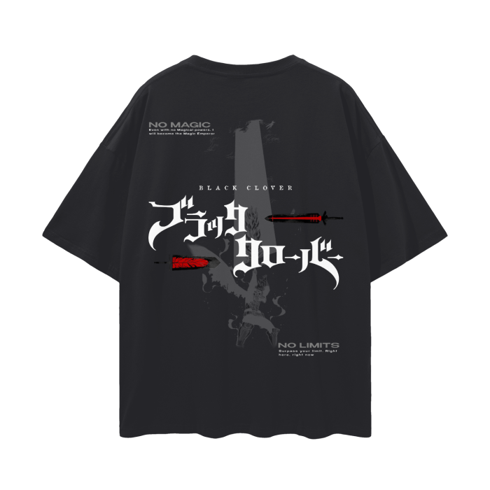 Asta Streetwear Shirt Black - AY-Line Anime