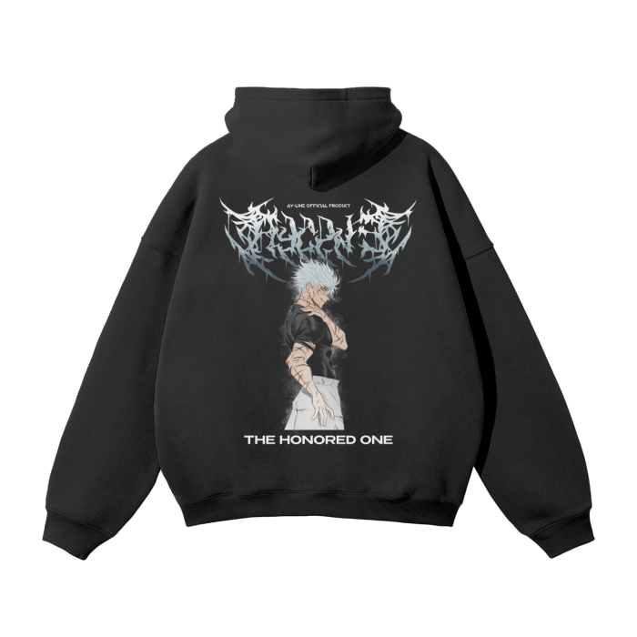 The Honored One Metal Streetwear Hoodie - AY-Line Anime