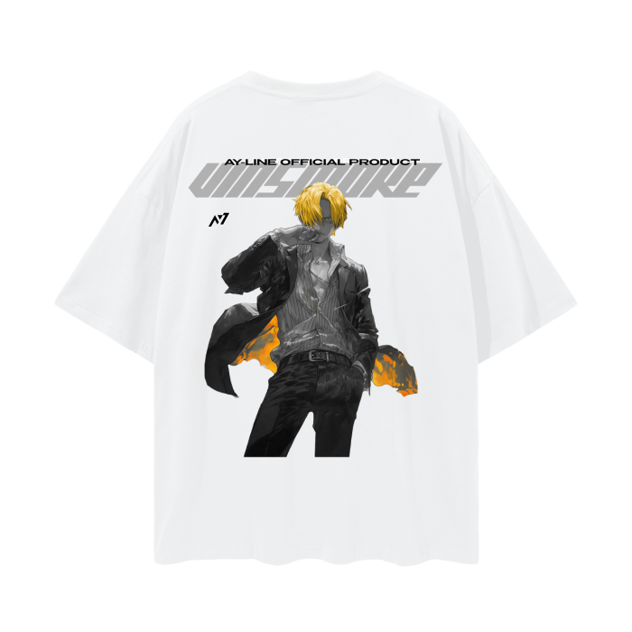 Sanji Y2K Streetwear Shirt White - AY-Line Anime