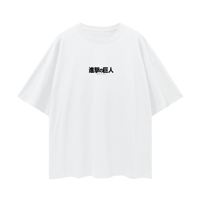 The Rumbling Streetwear Shirt White - AY-Line Anime