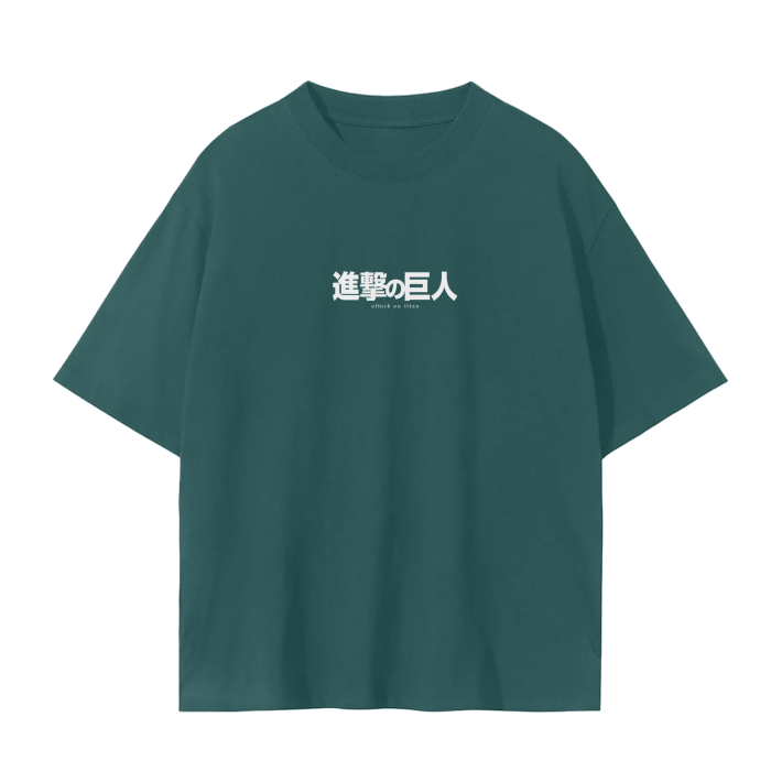 Eren Fallen Angel Streetwear Shirt Green - AY-Line Anime