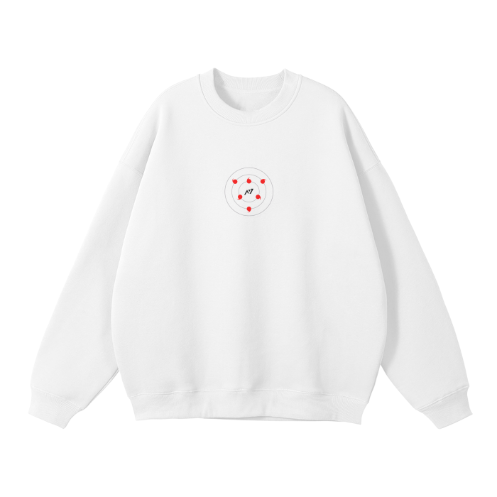 Eye of the Moon Streetwear Sweatshirt White - AY-Line Anime