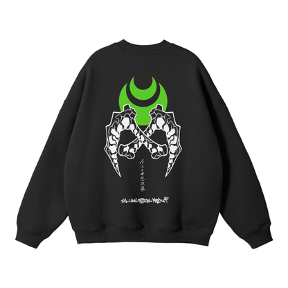 Gyutaro Streetwear Sweatshirt Black - AY-Line Anime