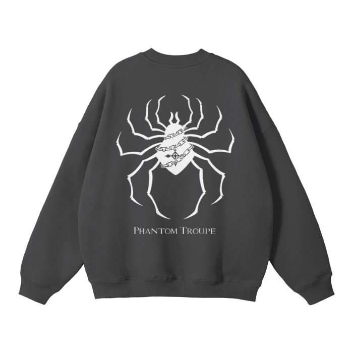 Phantom Troupe Streetwear Sweatshirt Dark Gray - AY-Line Anime