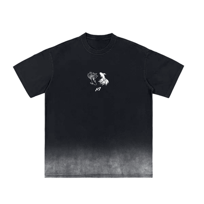 The Strongest Sorcerer Streetwear Shirt Black Washed - AY-Line Anime