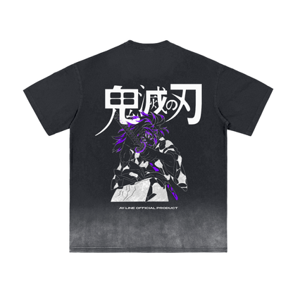 Kokushibo Streetwear Shirt Black Washed - AY-Line Anime