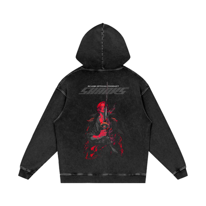 Shanks Y2K Streetwear Hoodie Washed - AY-Line Anime