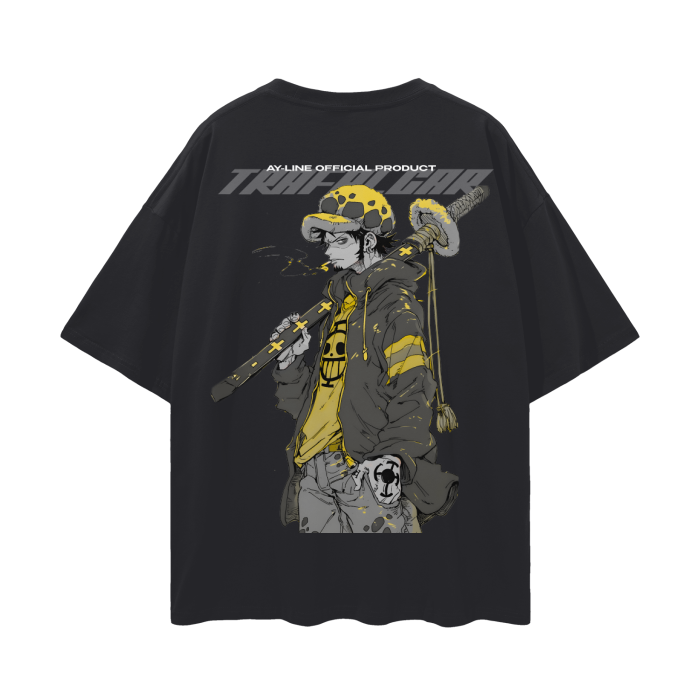 Law Y2K Streetwear Shirt Black - AY-Line Anime