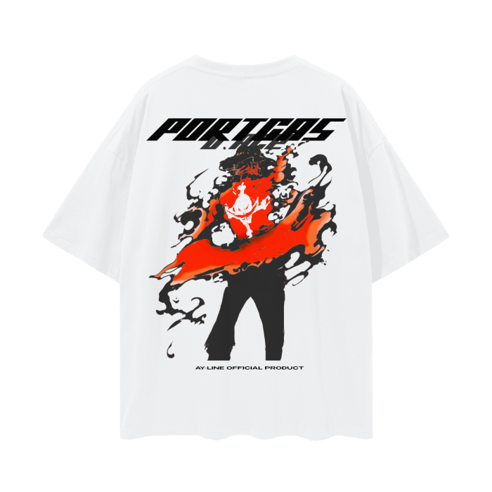 Ace Y2K Streetwear Shirt White - AY-Line Anime