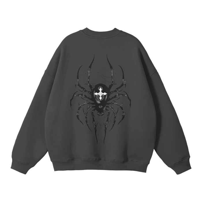 Chrollo Spider Streetwear Sweatshirt Dark Gray - AY-Line Anime