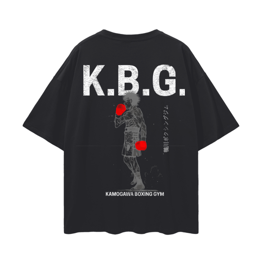 Hajime no Ippo K.B.G. Streetwear Shirt Black - AY-Line Anime