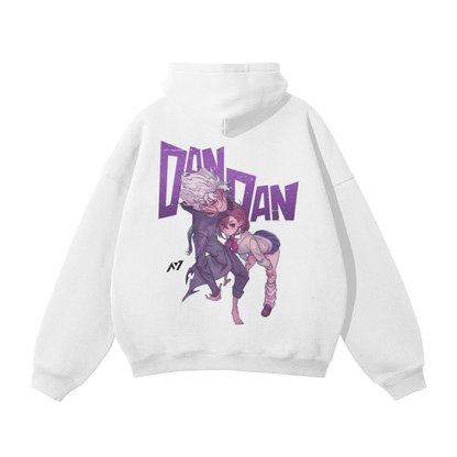 Violet Vortex Streetwear Hoodie White - AY-Line Anime