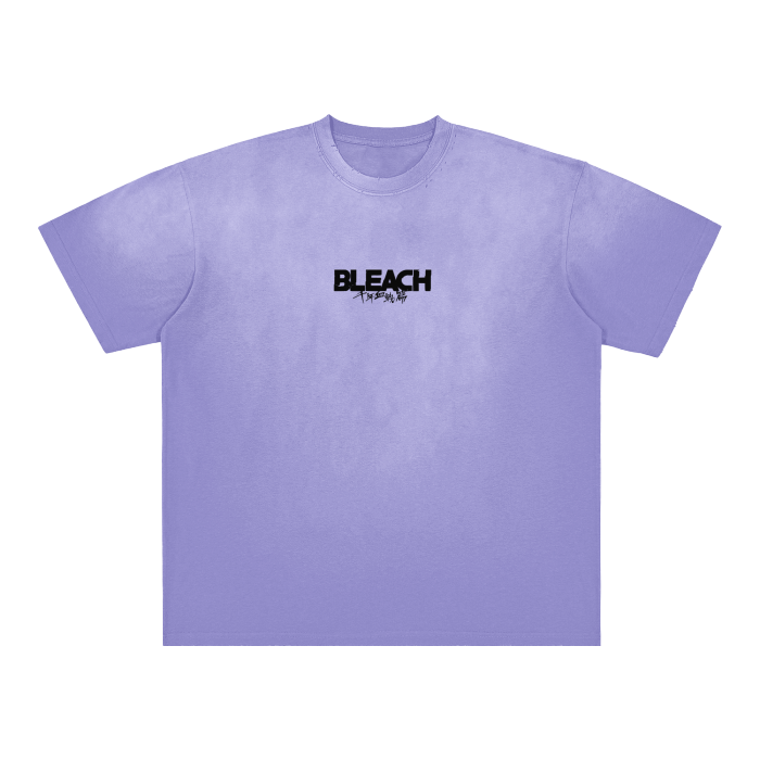 Aizen Streetwear Shirt Purple Washed Heavy Weight - AY-Line Anime