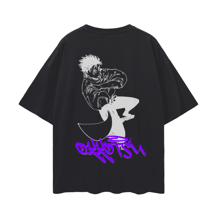 Yuta Graffiti Streetwear Shirt Black - AY-Line Anime