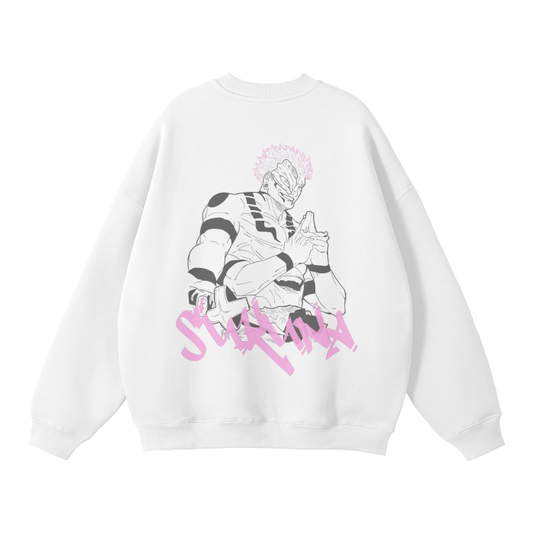 The Disgraced One Streetwear Sweatshirt White - AY-Line Anime