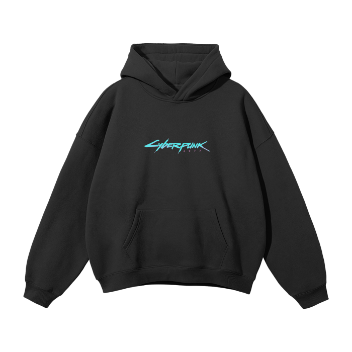 Lucy Cyberpunk Streetwear Hoodie Black - AY-Line Anime