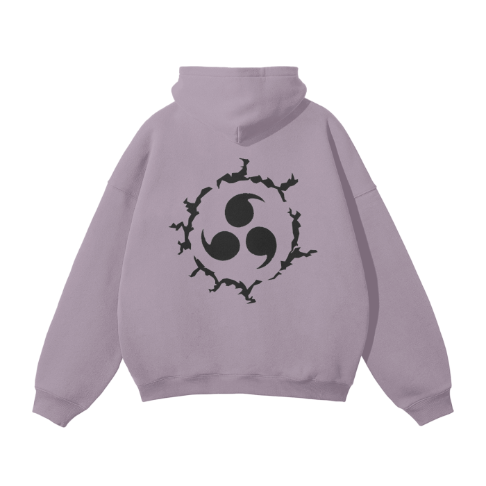 Sasuke Streetwear Hoodie Purple - AY-Line Anime