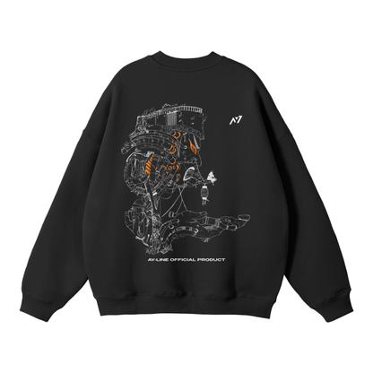 Pain Streetwear Sweatshirt Black - AY-Line Anime