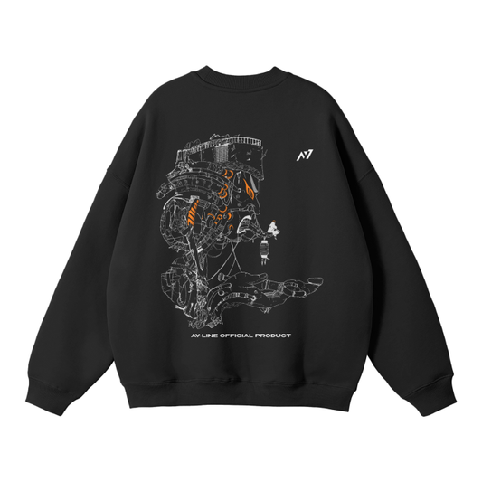 Pain Streetwear Sweatshirt Black - AY-Line Anime