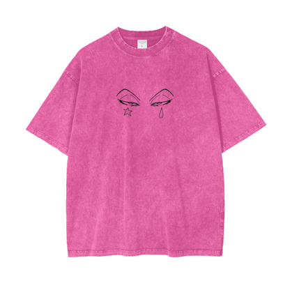 Hisoka Streetwear Shirt Pink Washed - AY-Line Anime