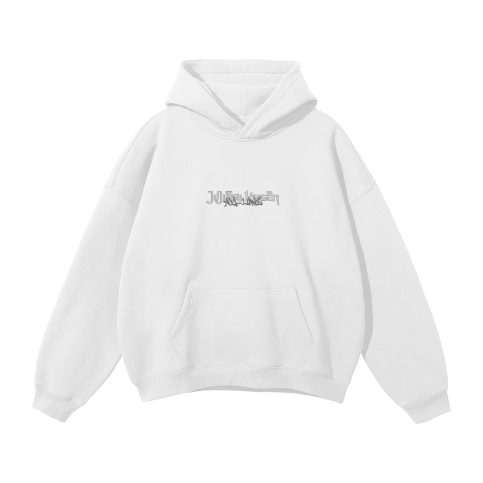 The Strongest Streetwear Hoodie White - AY-Line Anime