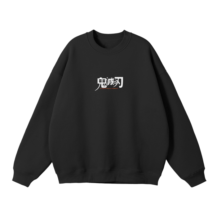 Rengoku Streetwear Sweatshirt Black - AY-Line Anime