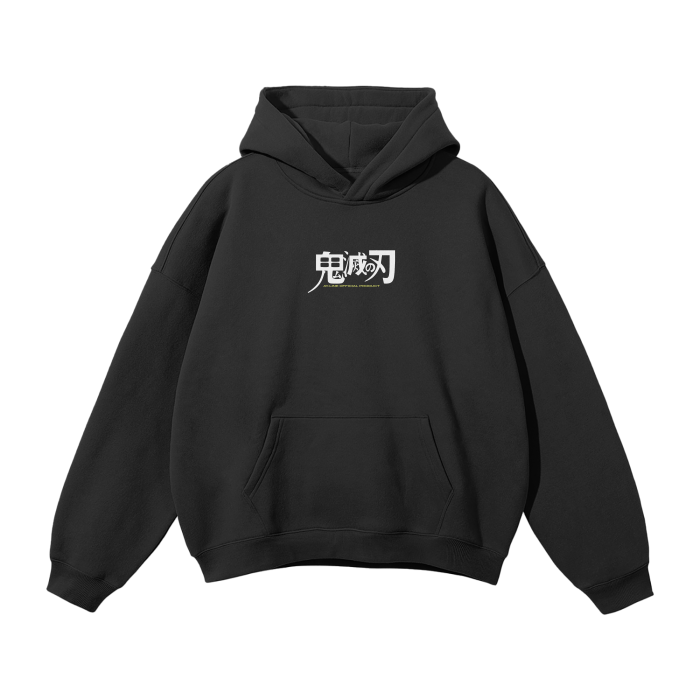 Gyomei Himejima Streetwear Hoodie Black - AY-Line Anime