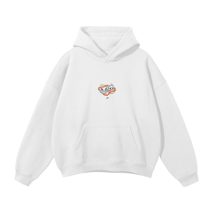 Ace Y2K Streetwear Hoodie White - AY-Line Anime