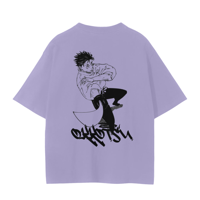 Yuta Graffiti Streetwear Shirt Purple - AY-Line Anime