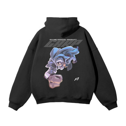 Garp Y2K Streetwear Hoodie Black - AY-Line Anime