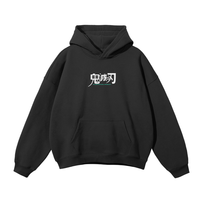 Muichiro Streetwear Hoodie Black - AY-Line Anime