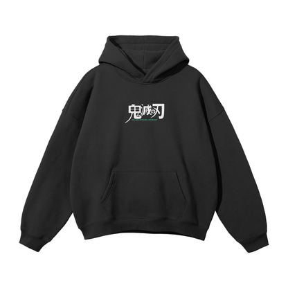 Muichiro Streetwear Hoodie Black - AY-Line Anime