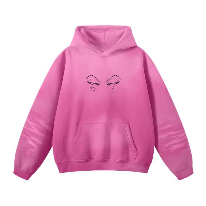 Hisoka Streetwear Hoodie Pink AY Line Anime