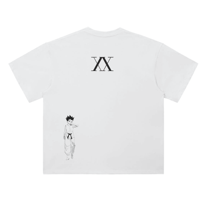 Gon Streetwear Shirt White Heavy Weight - AY-Line Anime