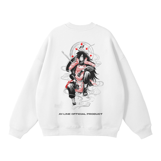 Eye of the Moon Streetwear Sweatshirt White - AY-Line Anime